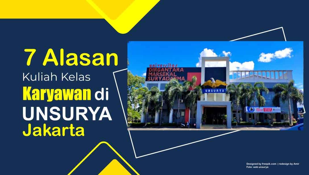 7 Alasan Kuliah Kelas Karyawan UNSURYA, Yang Mau Jadi Teknisi Pesawat Wajib Tahu