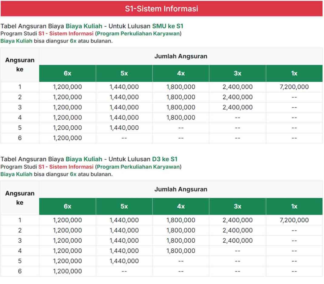 S1 Sistem Informasi 1