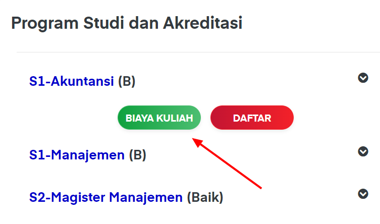 biaya kuliah  stie gici edunitas