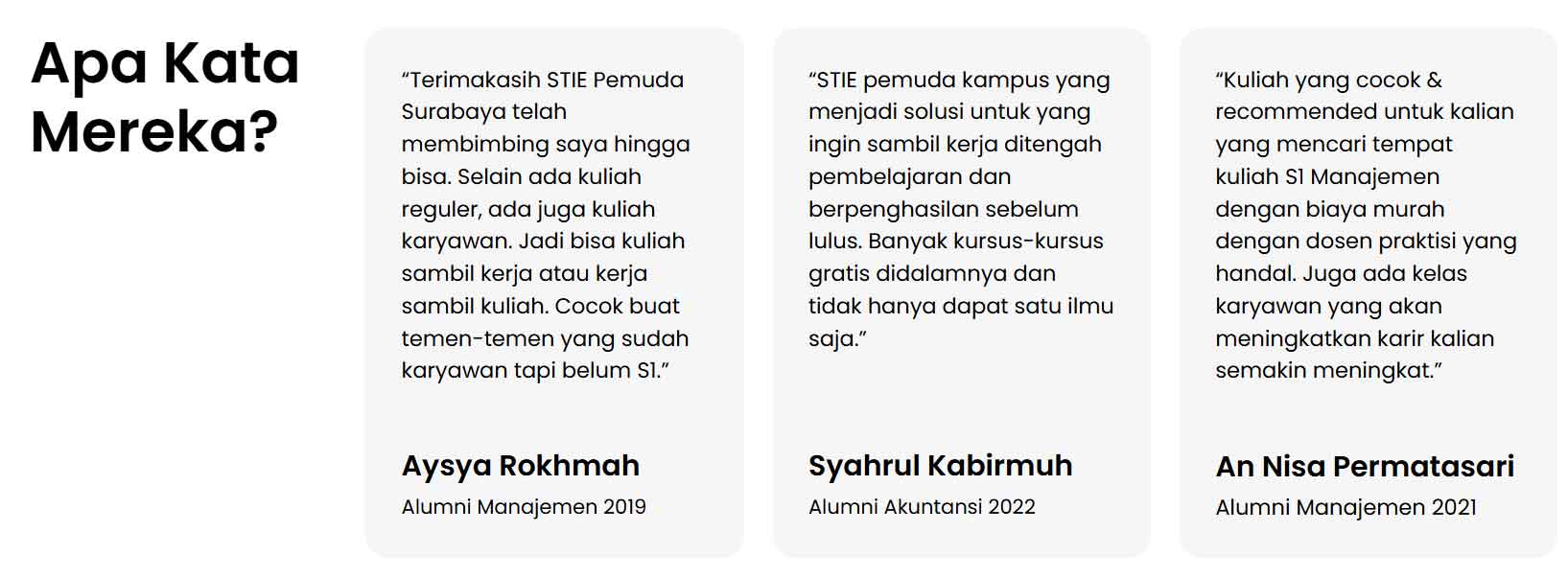 Testimoni-STIE-Pemuda-Surabaya