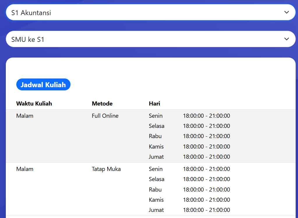 jadwal-kuliah-karyawan-uwk-surabaya