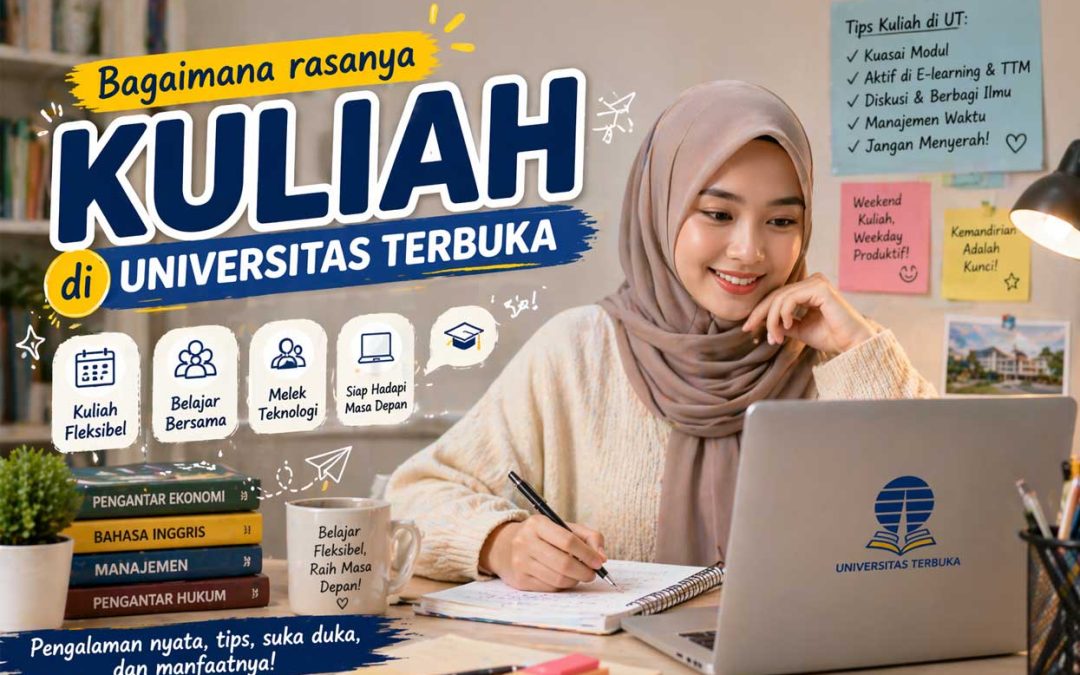 Bagaimana Rasanya Kuliah di Universitas Terbuka?